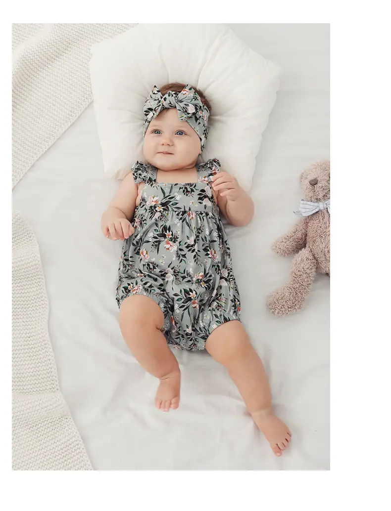 Baby Floral Suspenders Set for Girls Summer — feature 31
