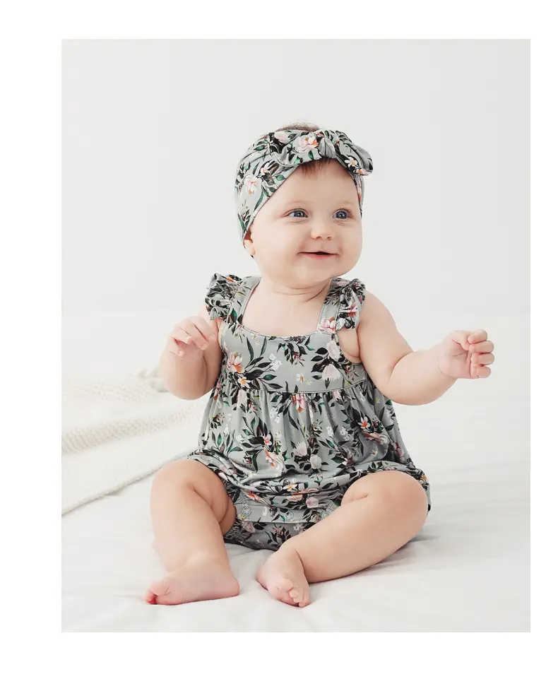 Baby Floral Suspenders Set for Girls Summer — feature 33