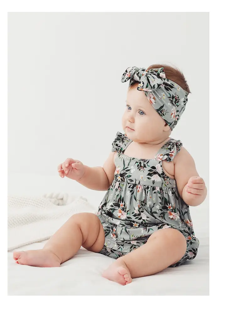 Baby Floral Suspenders Set for Girls Summer — feature 34