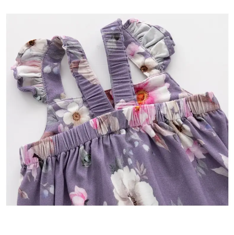 Baby Floral Suspenders Set for Girls Summer — feature 43