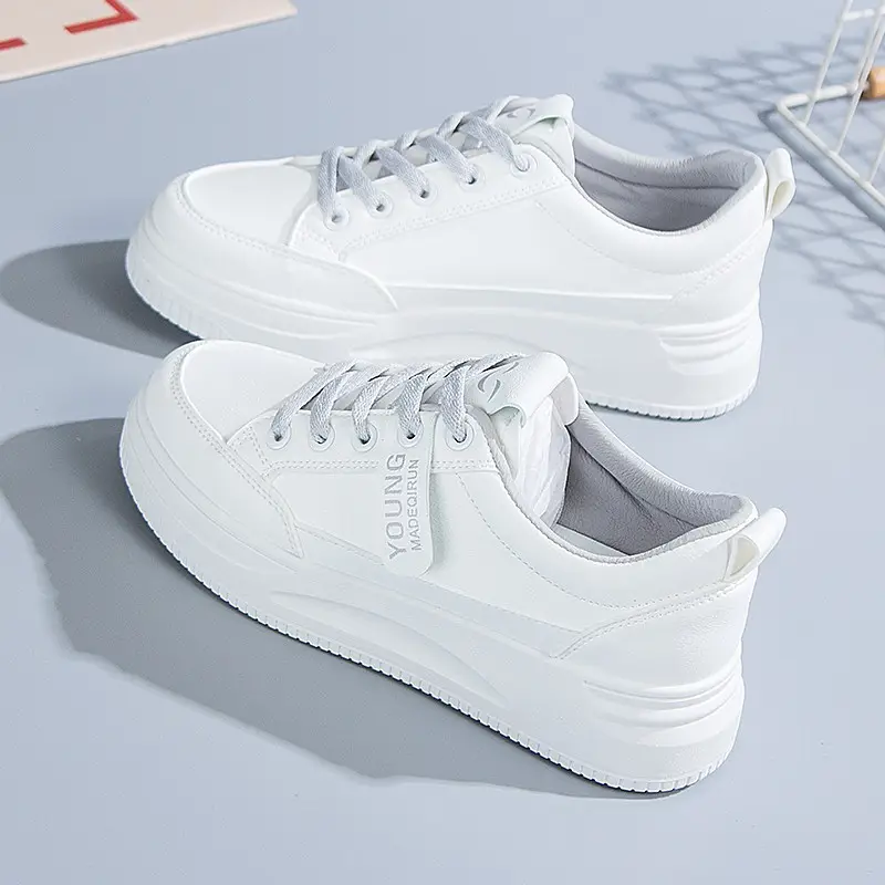 Women White Mesh Casual Sneakers 2023 - Image 6