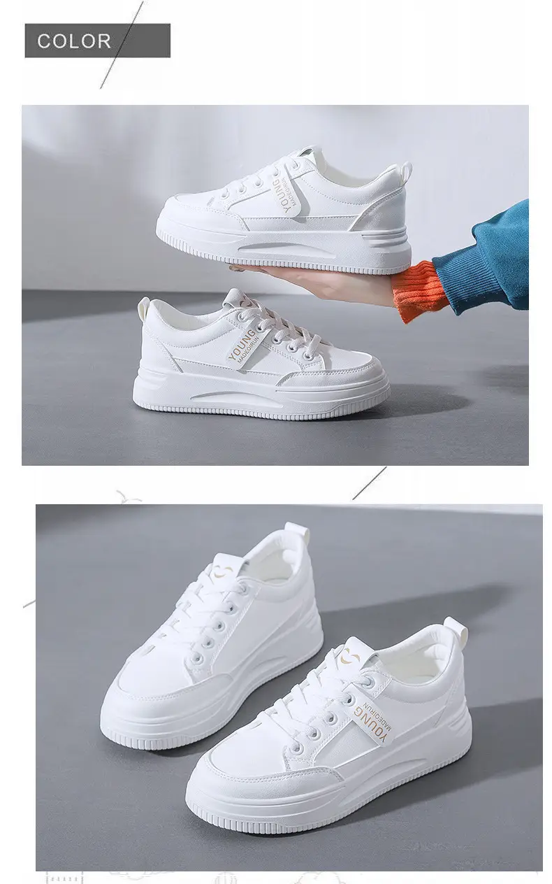 Women White Mesh Casual Sneakers 2023 — feature 12