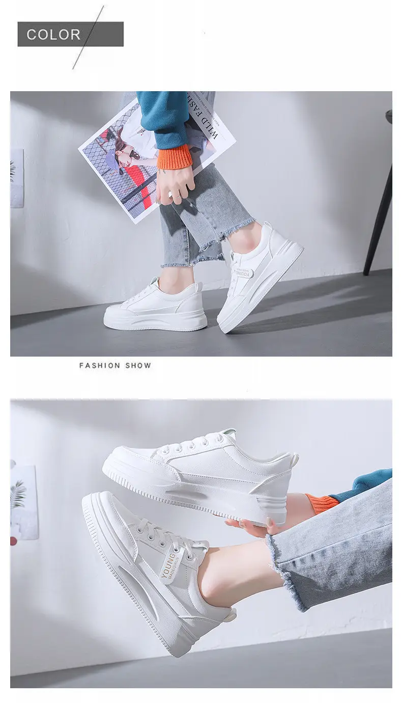 Women White Mesh Casual Sneakers 2023 — feature 5