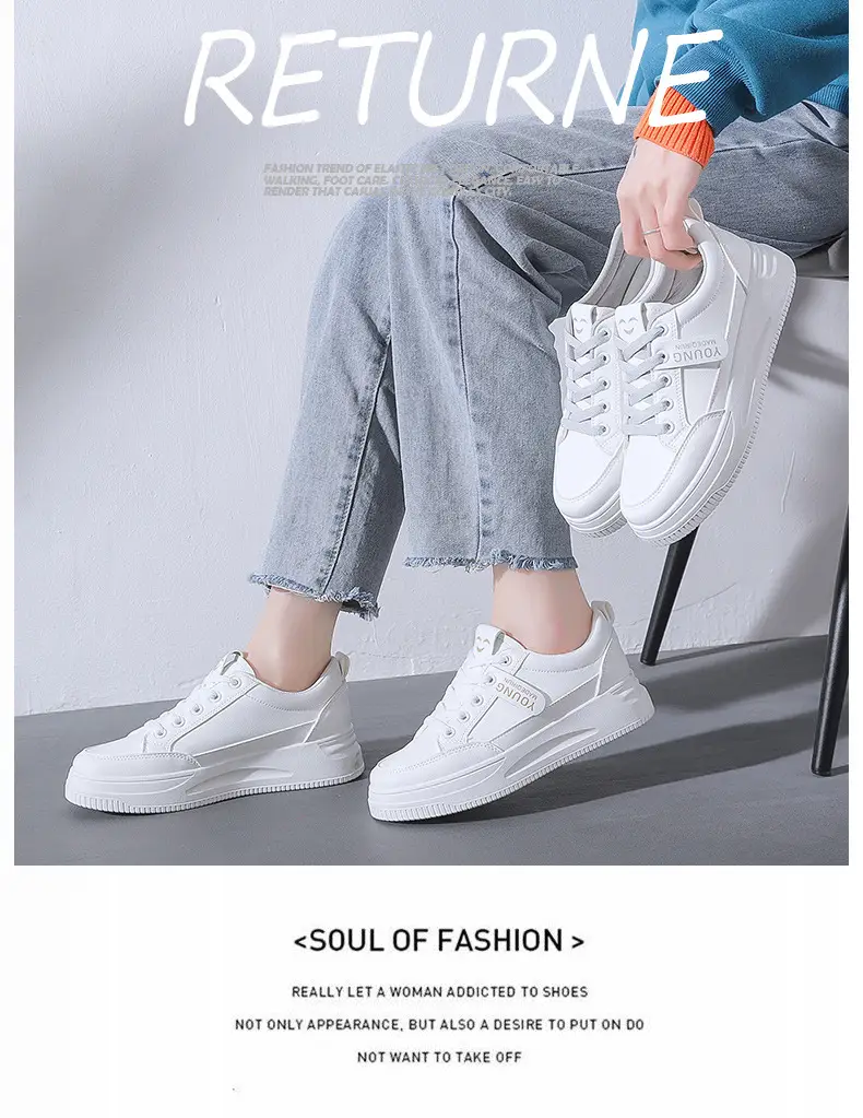 Women White Mesh Casual Sneakers 2023 — feature 7