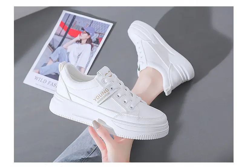 Women White Mesh Casual Sneakers 2023 — feature 9