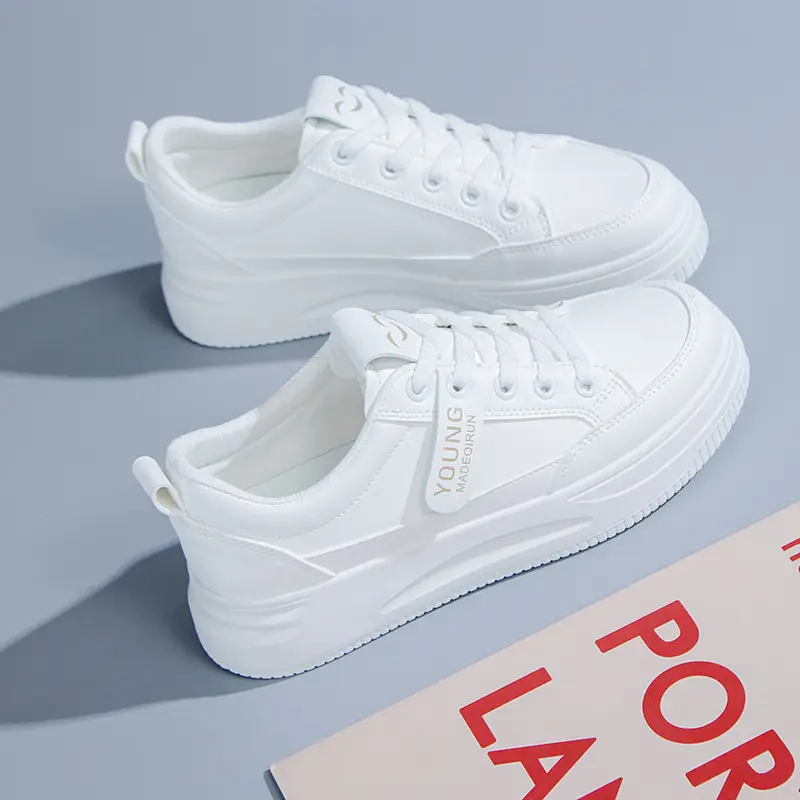 Women White Mesh Casual Sneakers 2023 - Image 3
