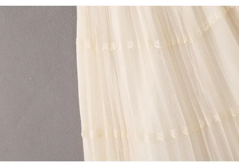 Girls Black Gauze Tulle Skirt 2023 Summer — feature 8