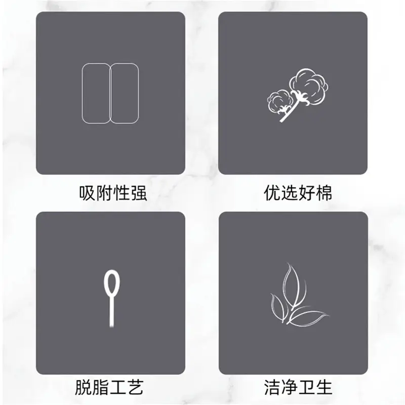 Ultra-Fine Cotton Swab for Eyeliner & Toothpick - Image 3