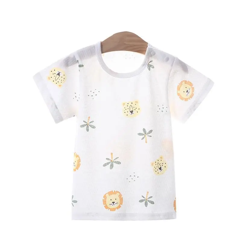 Baby T-shirt Summer Thin Half Sleeve Girls Boy