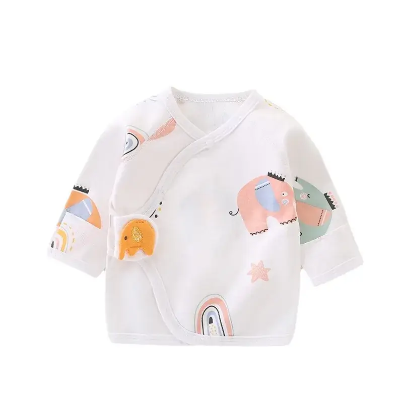 Newborn Baby Pajamas Pure Cotton Boneless Moon Top