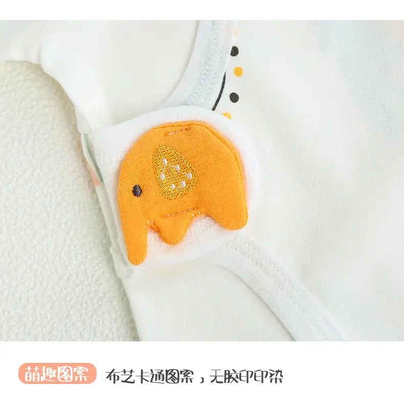 Newborn Baby Pajamas Pure Cotton Boneless Moon Top — feature 19