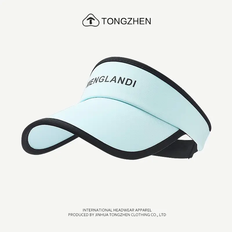 Women Anti-UV Duck Tongue Sunscreen Hat Light Blue