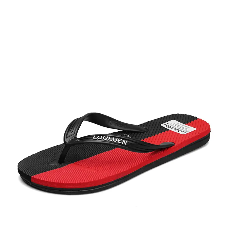 2023 Summer Black Casual Flip-Flops for Men