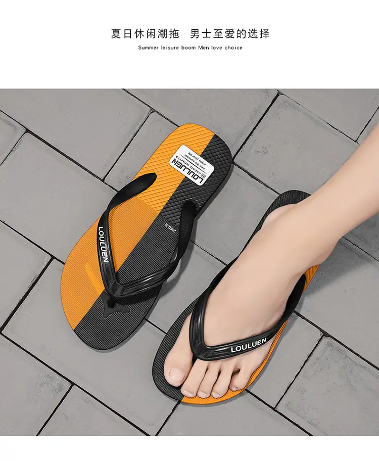 2023 Summer Black Casual Flip-Flops for Men — feature 12