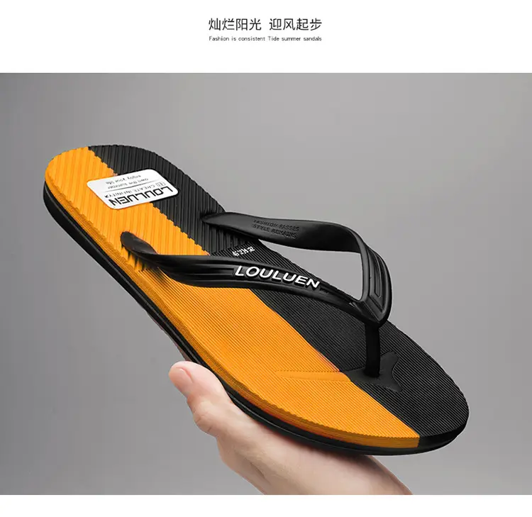 2023 Summer Black Casual Flip-Flops for Men — feature 20