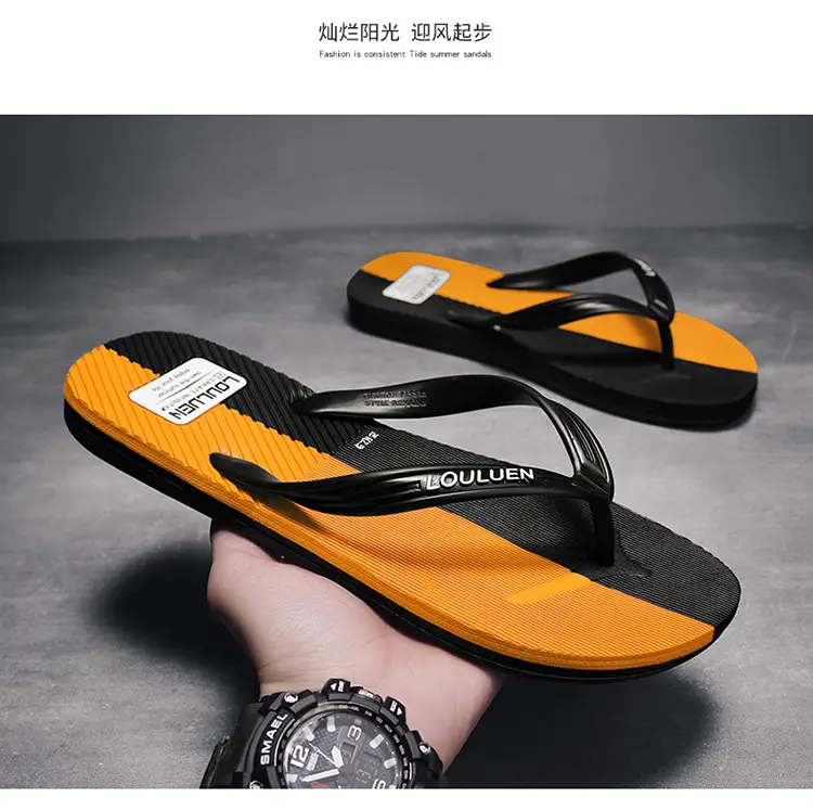 2023 Summer Black Casual Flip-Flops for Men — feature 21
