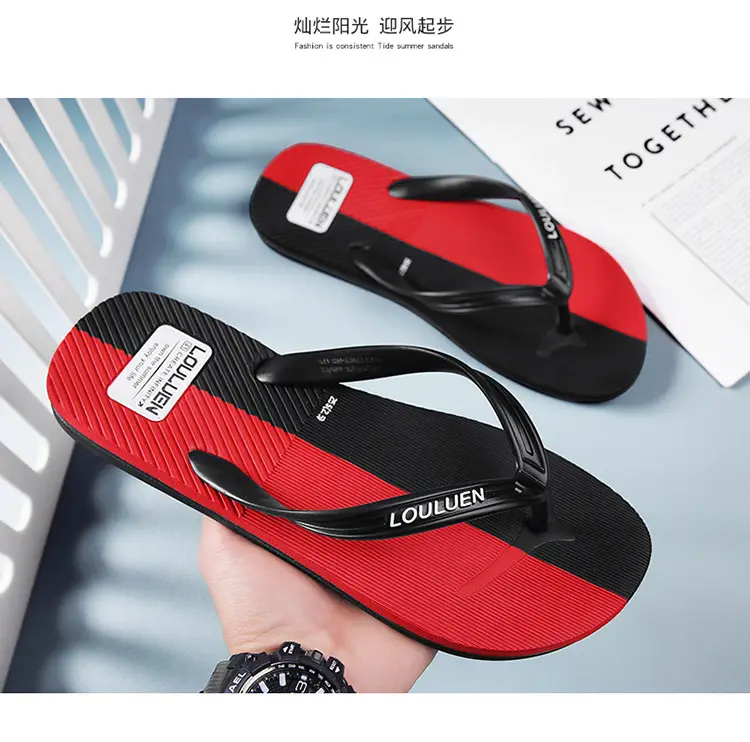 2023 Summer Black Casual Flip-Flops for Men — feature 23