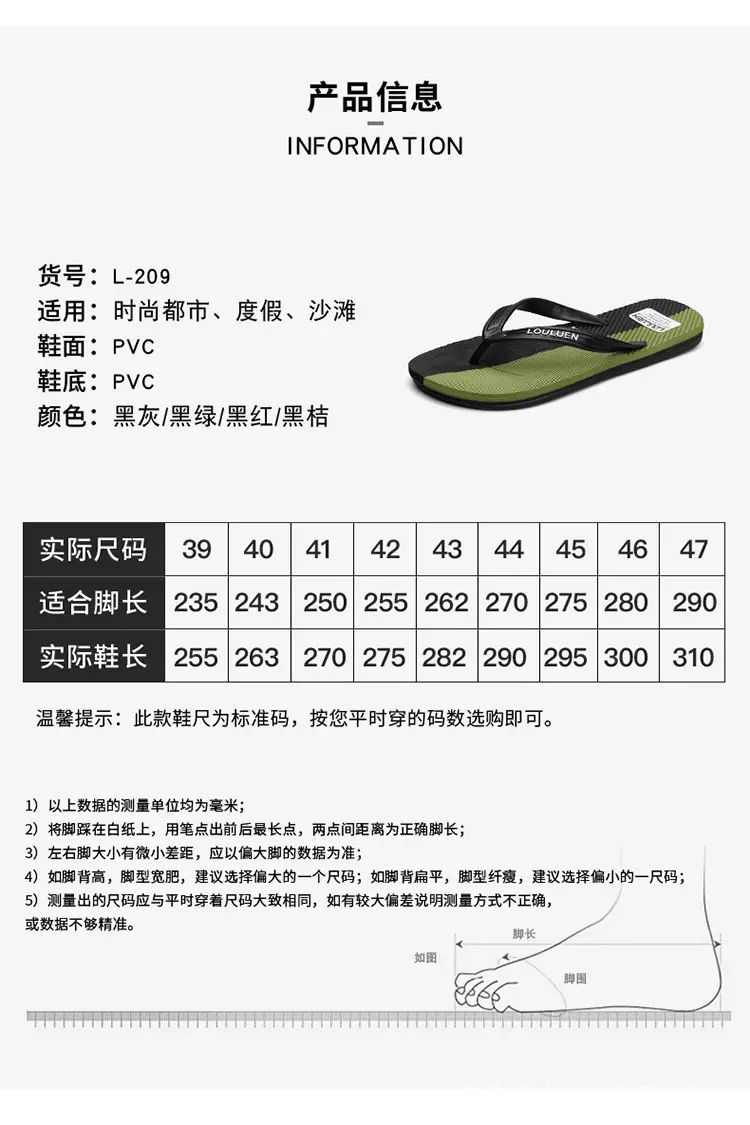 2023 Summer Black Casual Flip-Flops for Men — feature 3