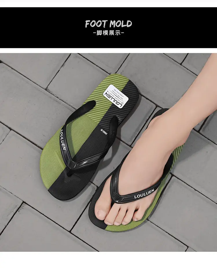 2023 Summer Black Casual Flip-Flops for Men — feature 8