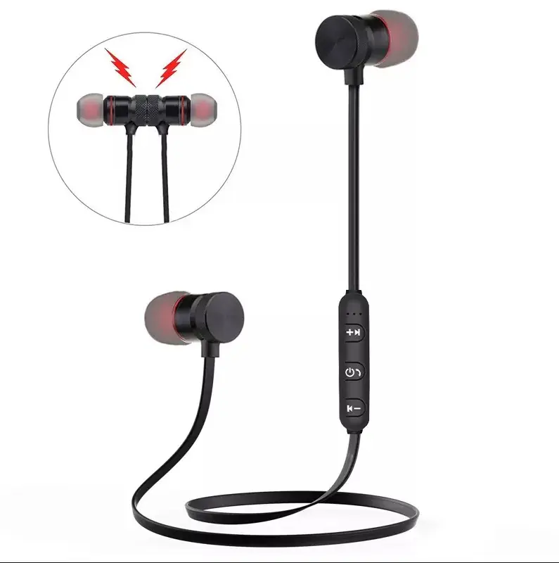 Magnetic Wireless Earbuds with Voice Control for iPhone/iPad/iPhone - Image 6