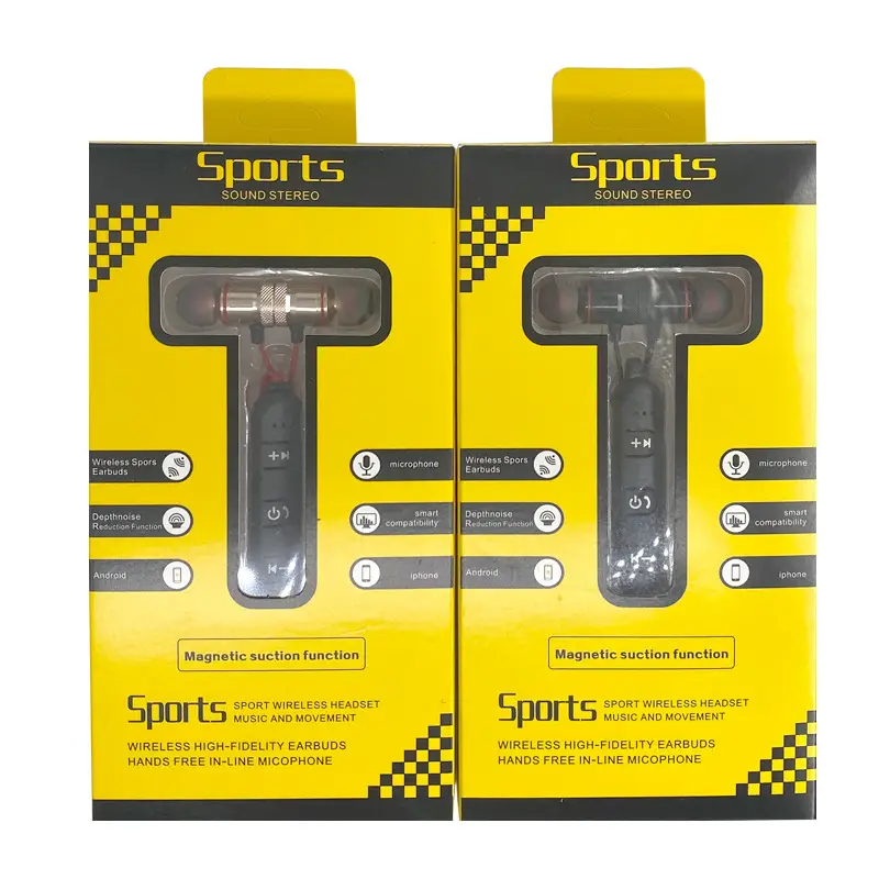 Magnetic Wireless Earbuds with Voice Control for iPhone/iPad/iPhone - Image 7