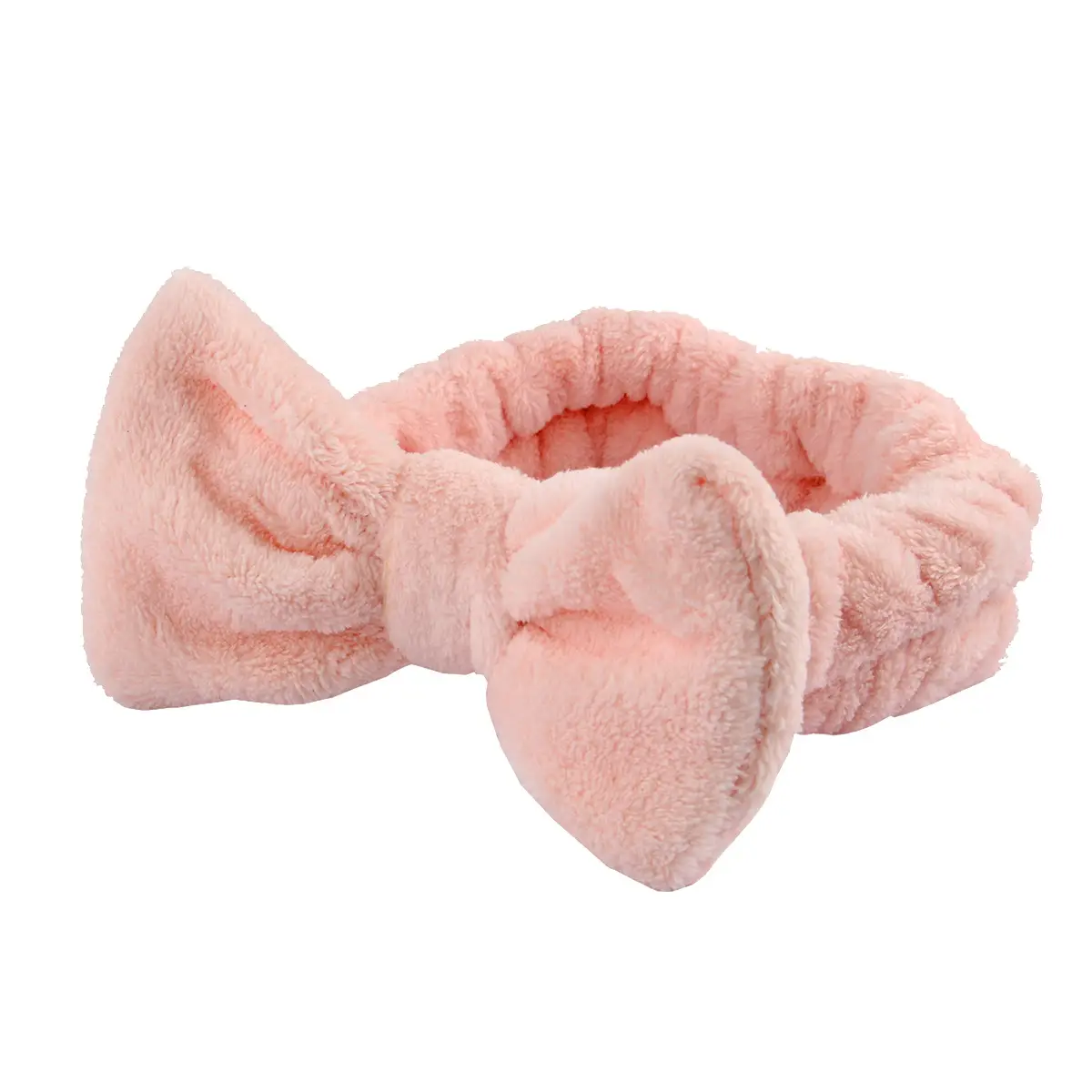 Korean pink-single hair band