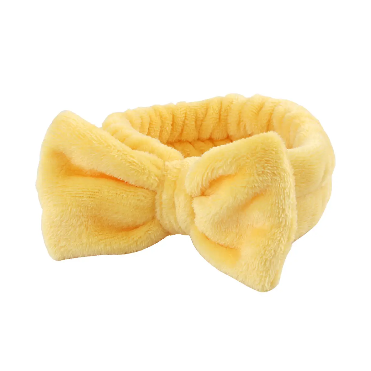 Yellow-single hair band