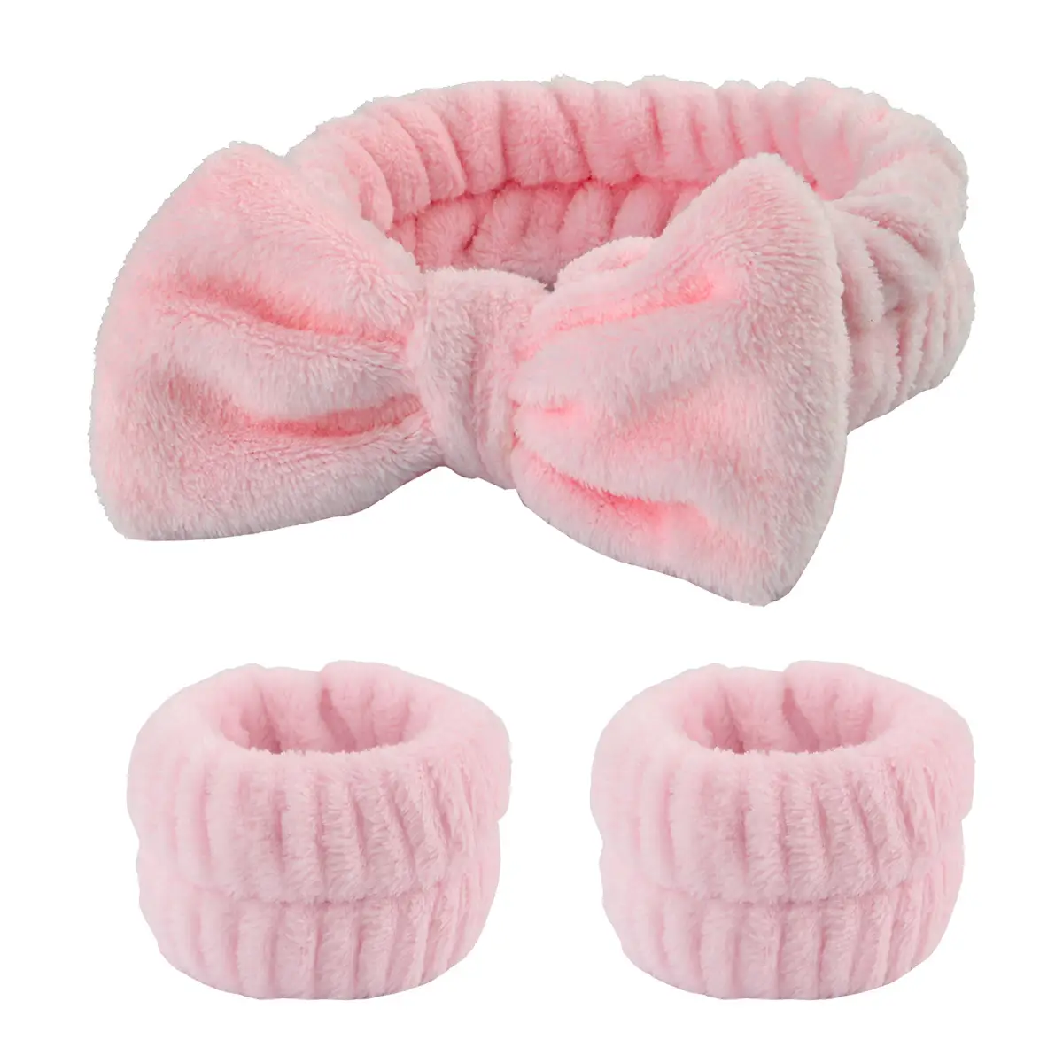 Pink-3-Piece Set (hand stitching on wrist)