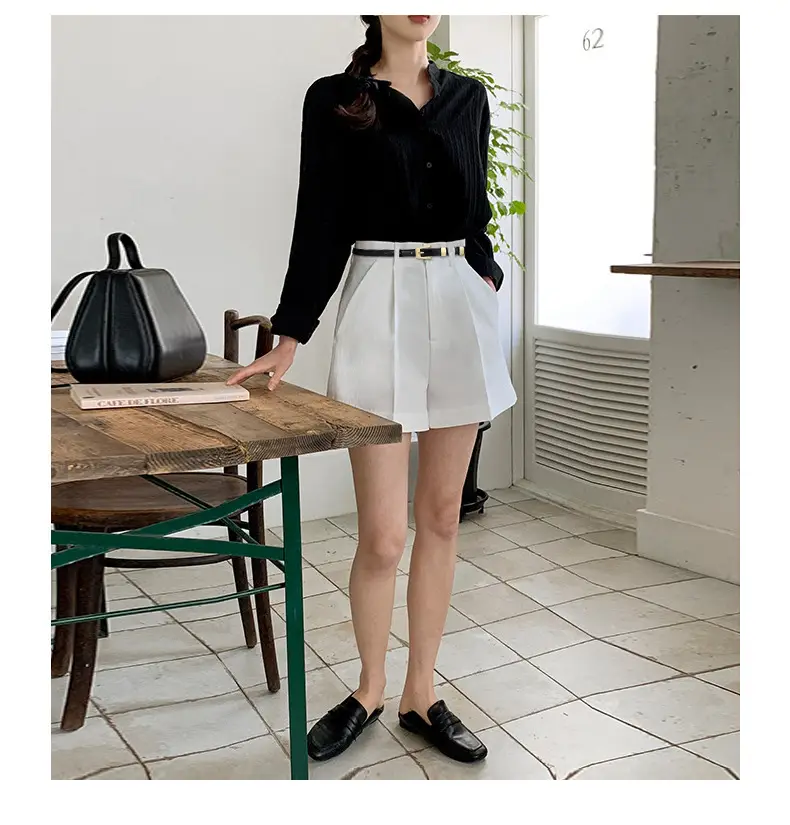 Women's Metal Ring Belt with Genuine Leather Strap — feature 10
