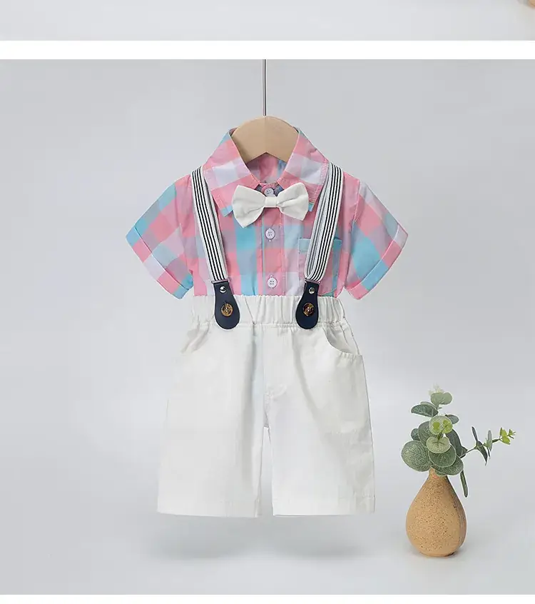 Boys' One Year Old Treasure Suit with Overalls & Handsome Shoes — feature 12