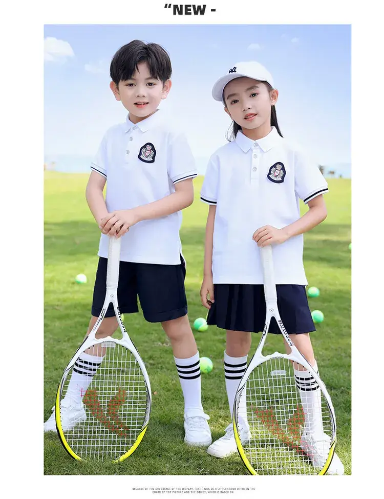 Men Polo Short Sleeve Polo Shirt Black Shorts Set White — feature 10
