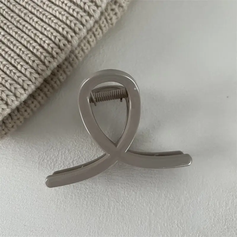Korean Style Hair Clip Black Advanced Acrylic — feature 11