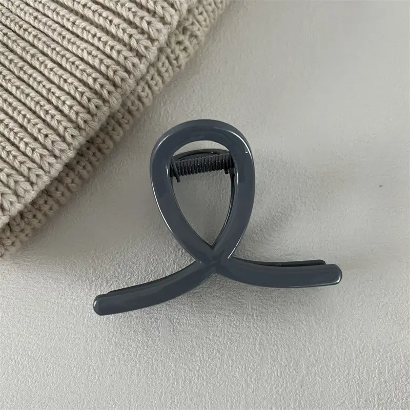 Korean Style Hair Clip Black Advanced Acrylic — feature 8
