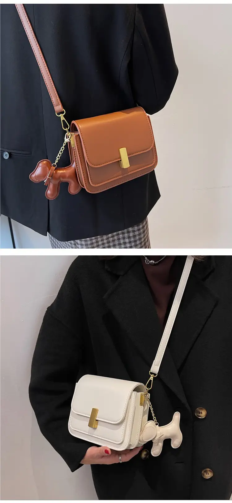 Trendy Brown Leather Crossbody Bag for Women 2023 — feature 10