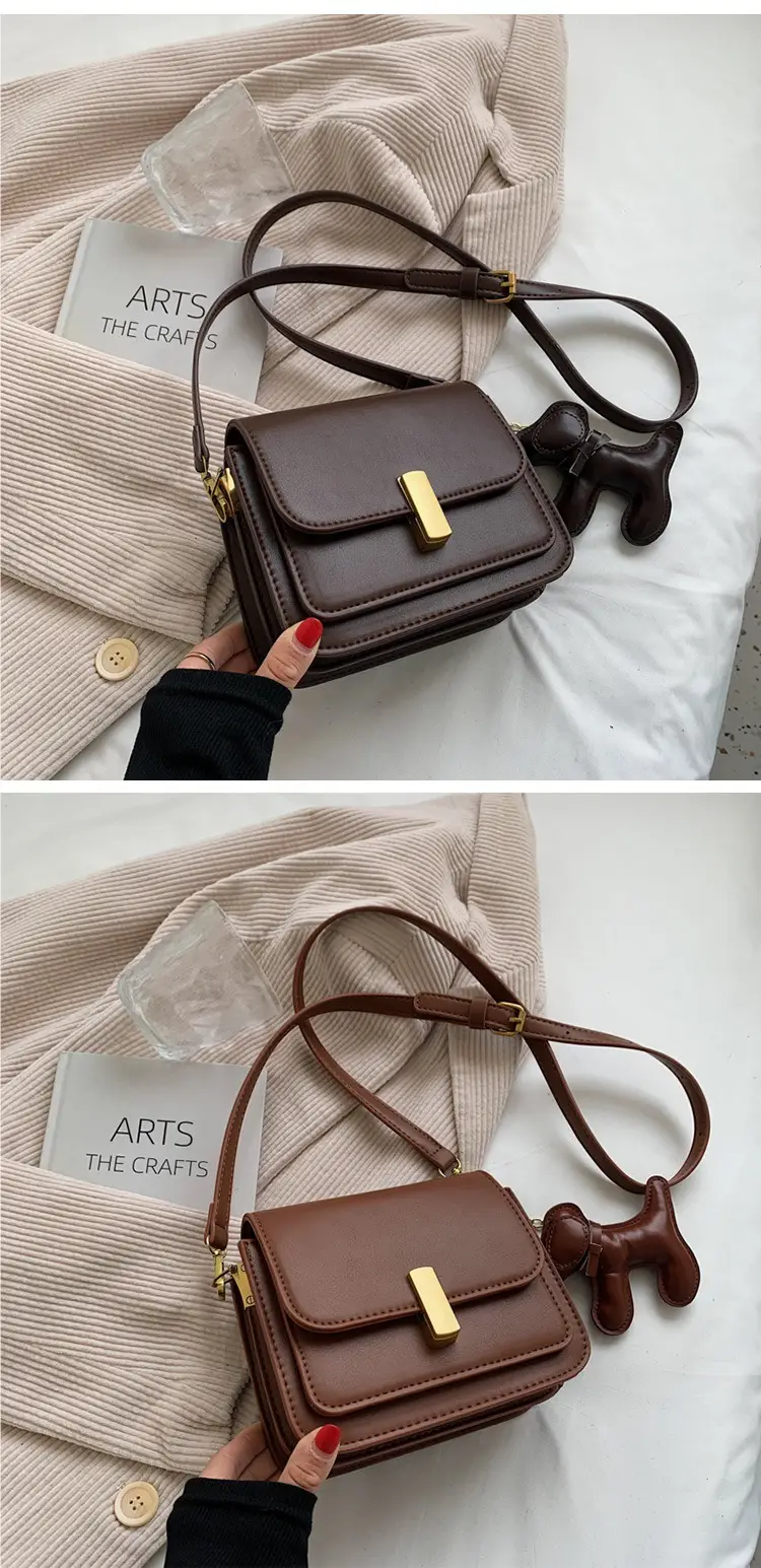 Trendy Brown Leather Crossbody Bag for Women 2023 — feature 15