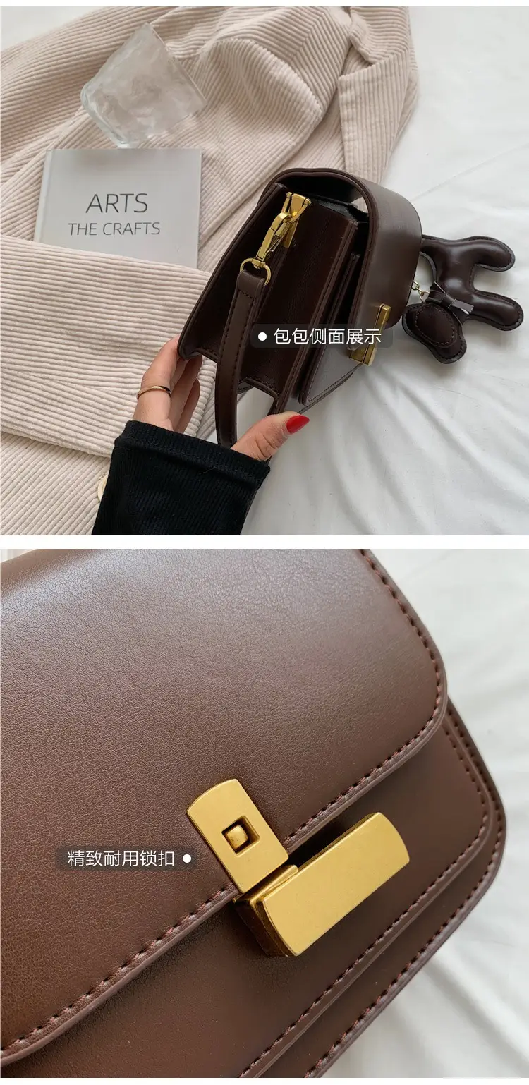 Trendy Brown Leather Crossbody Bag for Women 2023 — feature 5