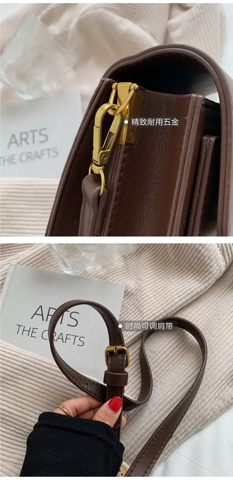 Trendy Brown Leather Crossbody Bag for Women 2023 — feature 6