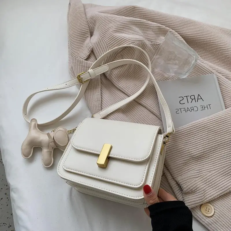 Trendy Brown Leather Crossbody Bag for Women 2023 - Image 2