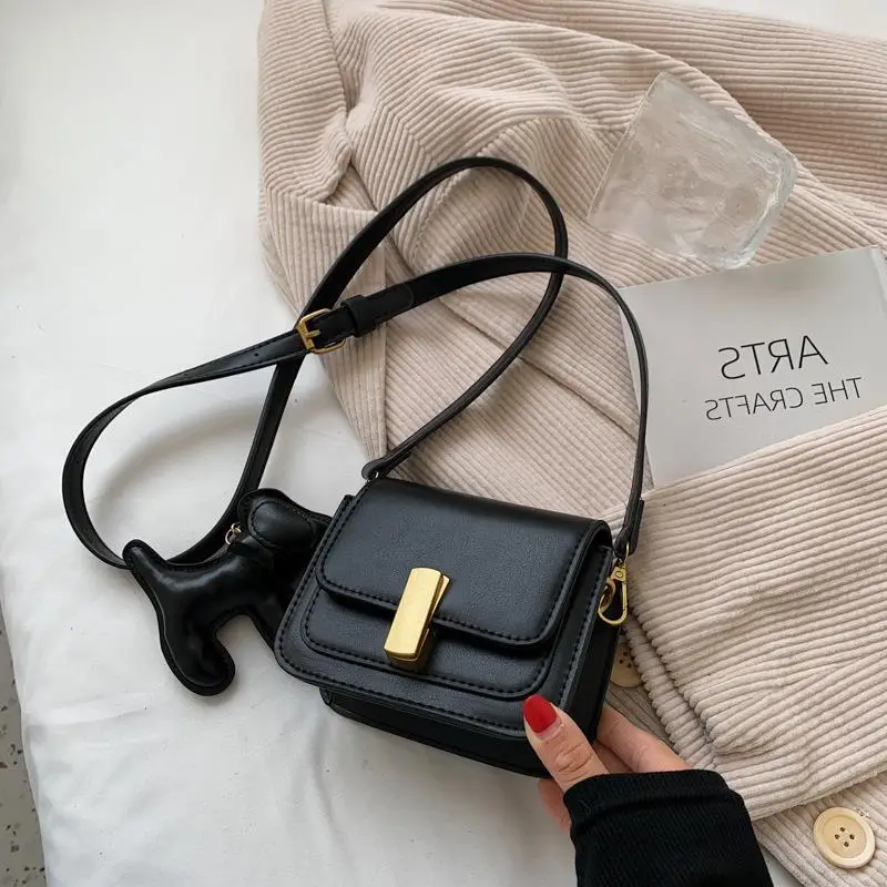 Trendy Brown Leather Crossbody Bag for Women 2023 - Image 5
