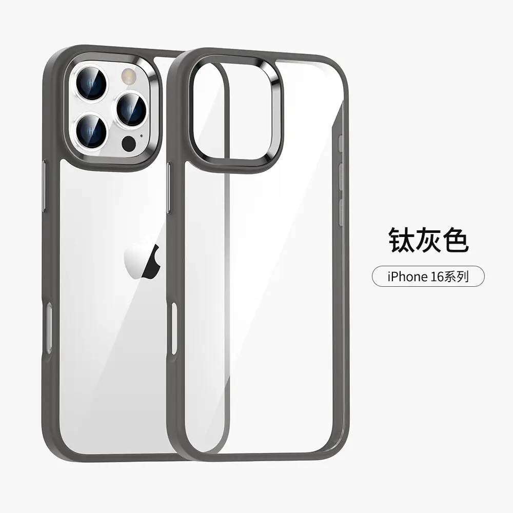 iPhone 16 Gold Shield Acrylic Drop-Resistant Case - Image 3