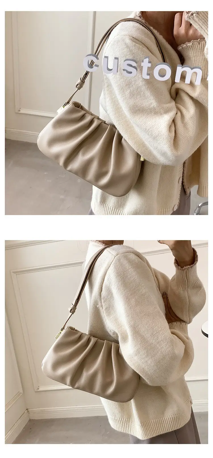 Retro Brown Shoulder Crossbody Bag for Women — feature 7