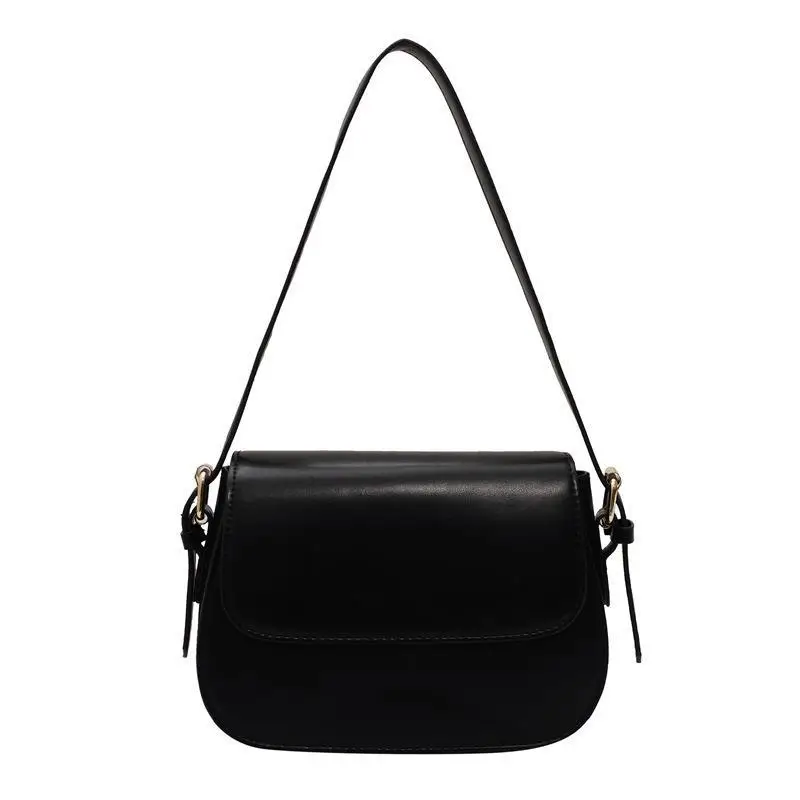 Women's Crossbody Bag Brown Leather 2023 New Trendy - Image 9