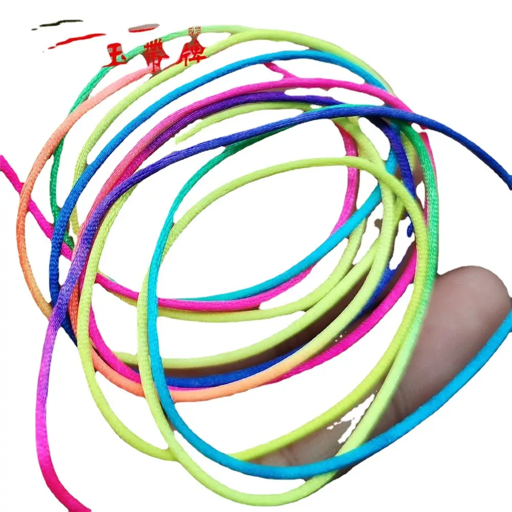 Korean Silk Braided Rope Bracelet Wire Coffee Color - Image 29