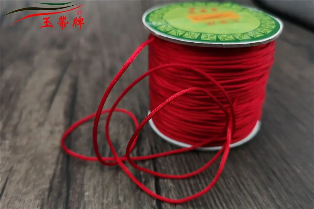 Korean Silk Braided Rope Bracelet Wire Coffee Color — feature 7
