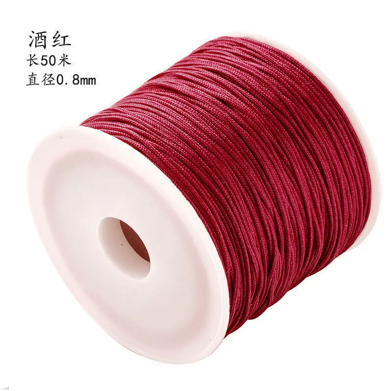 Red Jade Line Braided Rope 50m - Image 3