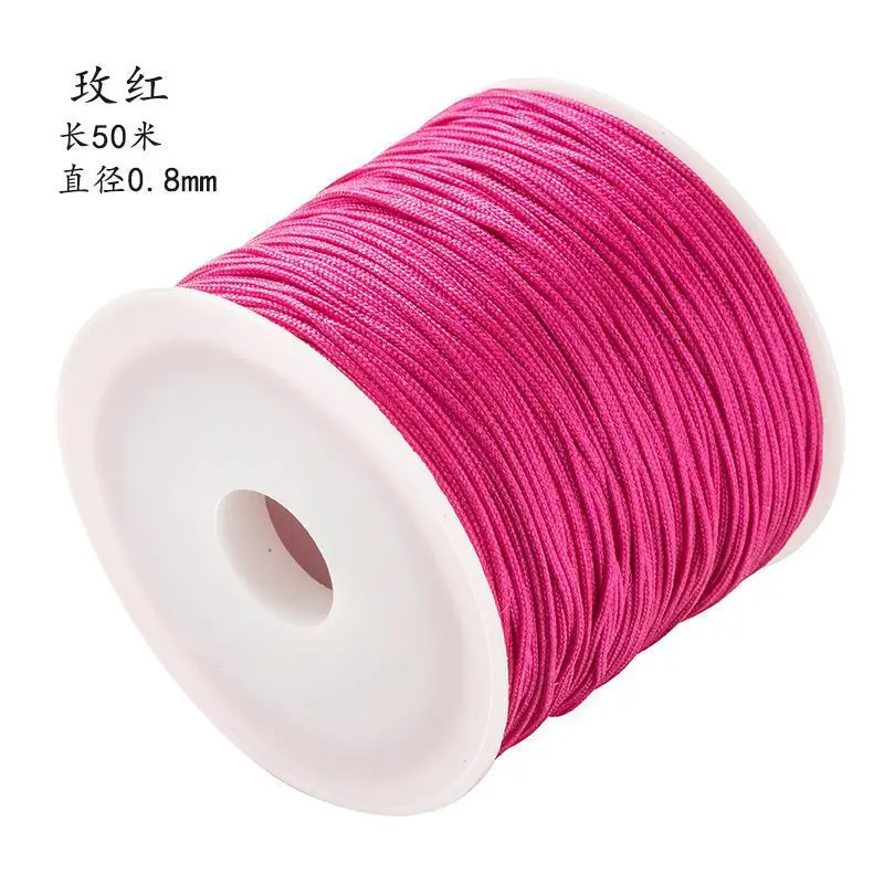 Red Jade Line Braided Rope 50m - Image 4