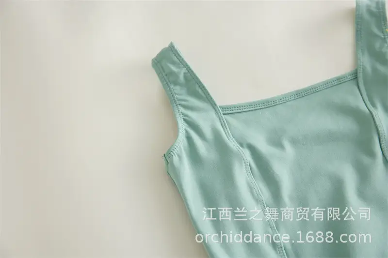 Girls Ice Silk Ballet Dance Skirt Light Blue — feature 41