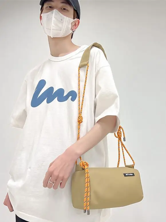 New Niche Cylindrical Bag for Men Women Lightweight Crossbody - Image 6
