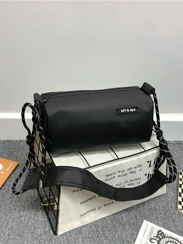 New Niche Cylindrical Bag for Men Women Lightweight Crossbody - Image 7