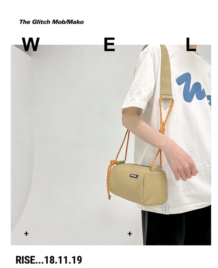 New Niche Cylindrical Bag for Men Women Lightweight Crossbody — feature 13